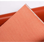 Fireproof  Silicone Coated Titanium Alloy Silicone Fireproof  Cloth For Soft Joint Single-sided Silicone Rubber  Cloth