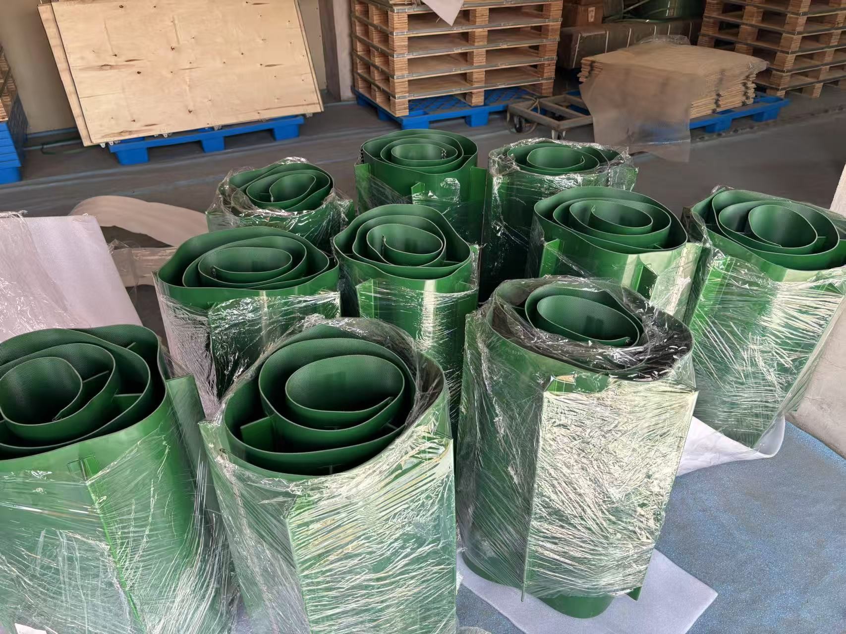 Son şirket blogları hakkında Özel PVC CONVEYOR BETL
