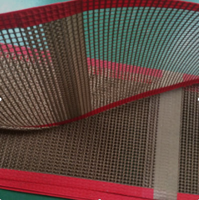 satın al Bullnose Ortak PTFE Hasır Konveyör Bant Isıya Dayanıklı online manufacture