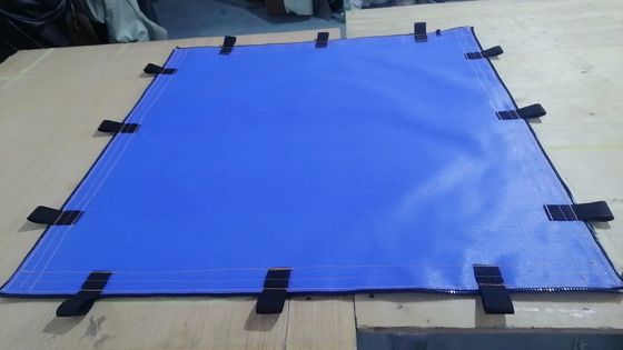 satın al Offshore platformunda güvenli kaynak yaşam alanları için fermuarlı kanca halkası ile silikon kaplı cam lif kumaşı online manufacture