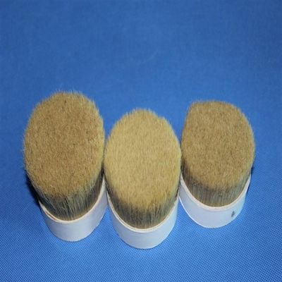 satın al Boya Fırçaları Saf Domuzu Kıl Özel Renk için Çift Doğal Haşlanmış Kıllar online manufacture
