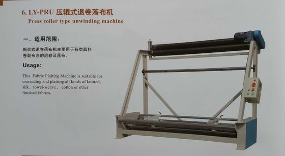 satın al Baskı Silindiri Tipi Açma Bezi Son İşlem Makineleri 0 - 100m / Min Hız online manufacture