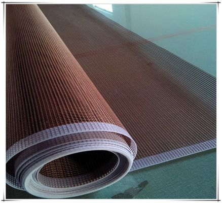 satın al UV Tutkal UV Mürekkebi için Tan Kahverengi  Mesh UV Kurutucu Konveyör Bant online manufacture