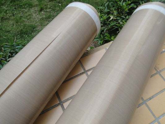 Isı Yalıtım PTFE Kaplı Fiberglas Kumaş Karşıtı - Korozyon 0.13mm Kalınlık
