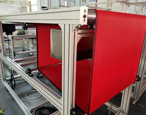 Poliester Taşıyıcı Kemeri Erimiş Üfleme Makine Erimiş Üfleme Kumaş için