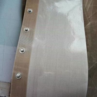 PTFE Kaplı Cam Elyaf Butonlu Konveyör Bantları