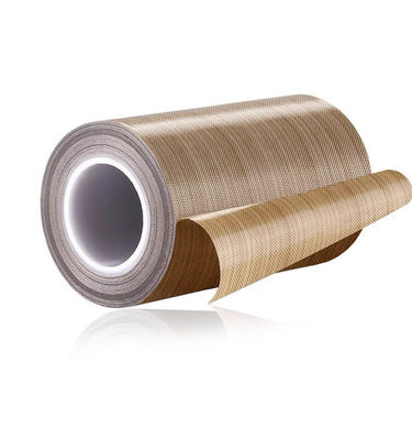 Yapışkan Bantlı 0.18mm Tefon PTFE Kaplı Fiberglas Kumaş