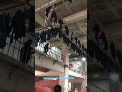 Atölye SS Akıllı depolama Giysi Asma Sistemi Yer tasarrufu