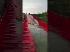 Yüksekliği 110cm ABS Plastik Kırmızı Anti-UV Konforlu Sel Baffier